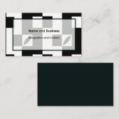 縦型モジュール | モダン 名刺 (正面/裏面)