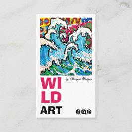 縦型モダン名刺 名刺