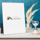 縦型卓上プレート（イーゼル付） フォトプラーク (側面)