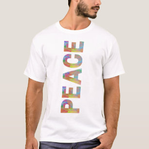 縦型平カラフル和 Tシャツ