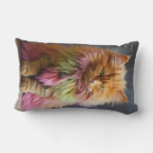 縦型心地よい革命：キャットランバーエディティ ランバークッション (裏面)