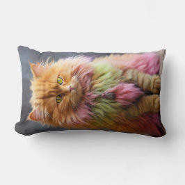 縦型心地よい革命:キャットランバーエディティ ランバークッション