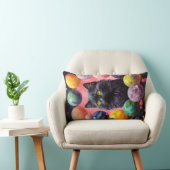 縦型心地よい革命：猫腰枕 ランバークッション (椅子)