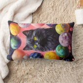 縦型心地よい革命：猫腰枕 ランバークッション (ブランケット)