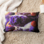 縦型心地よい革命：猫腰枕 ランバークッション (ブランケット)