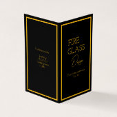 縦型折り畳み名刺 名刺 (外部)