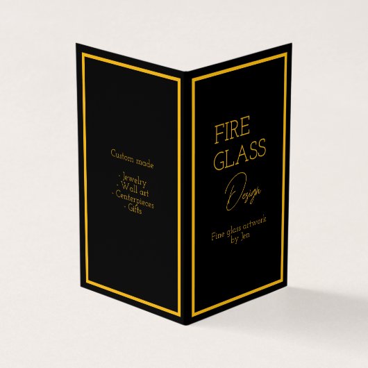 縦型折り畳み名刺 名刺 (外部)