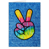 縦型絞り染め平和シンボル (正面)