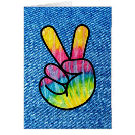 縦型絞り染め平和シンボル