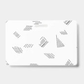 縦型、チャコール、砂丘バッジ バッジ (裏面)