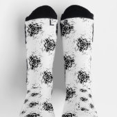 縦型、木炭、砂丘 ソックス (上部)