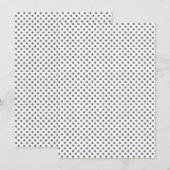 縦型、木炭、砂丘 招待状 (正面/裏面)