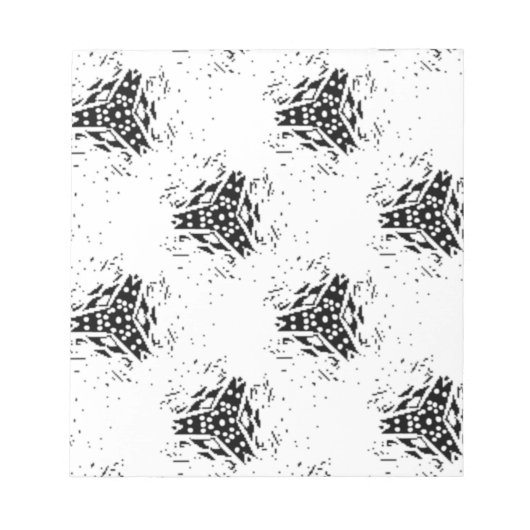 縦型、木炭、砂漠型磁気メモ帳 ノートパッド (正面)