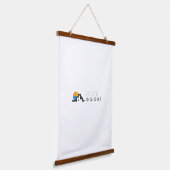 縦壁タペストリー 吊り下げ型タペストリー (傾斜あり)