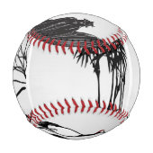 縦巻 野球ボール (裏面)