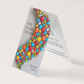 縦折り名刺 名刺 (正面)