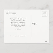 縦方向の写真を保存して大喜び シーズンポストカード (裏面)