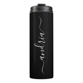 縦方向の白いスクリプト名を黒で表示 タンブラー