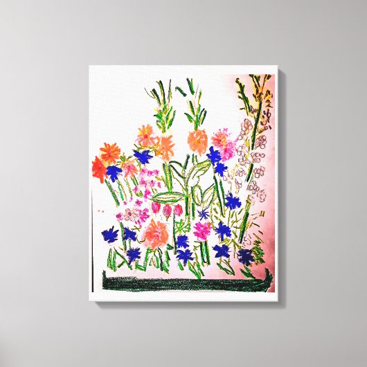 縦方向の配置 キャンバスプリント (正面)