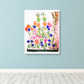 縦方向の配置 キャンバスプリント (インサイチュ (ウッドフロア))