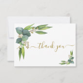 縦書きミニマルの葬儀サンキューカード サンキューカード (裏面)