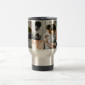 縦横の写真のお父さんの日 トラベルマグ (中央)