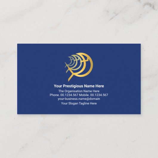 縦波線イヒツスフィッシュ社会事業 名刺 (裏面)