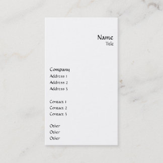 縦滑らかにして下さい 名刺