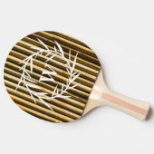 縦素朴竹図 卓球ラケット (横)