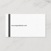 縦線(太)、極小 名刺 (裏面)