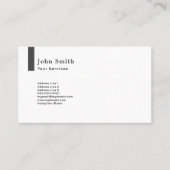 縦線(太)、極小 名刺 (正面)