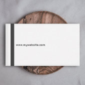 縦線(太)、極小 名刺