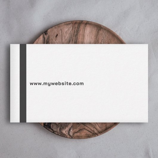 縦線(太)、極小 名刺