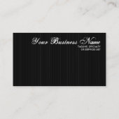 縦縞QRコード 名刺 (裏面)