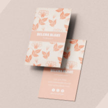 縦花モダン柄 – ソフトピンクエレガンス