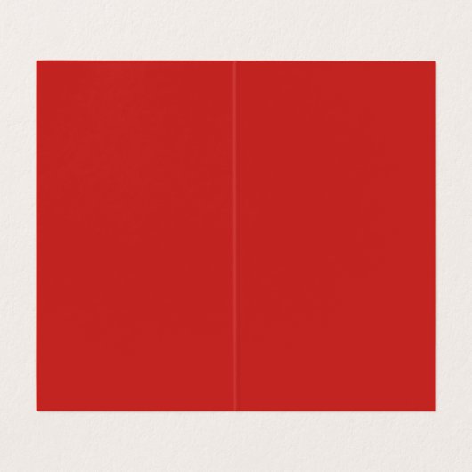 縦赤トレンディーミニマルシンプルリスト 名刺 (内部フラット)