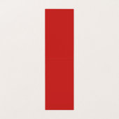 縦赤黒抽象芸術モダンスタイリッシュトレンディー 名刺 (内部フラット)