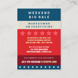 縦V6を販売するフライヤの誇大宣伝のバッジの店の販売 名刺