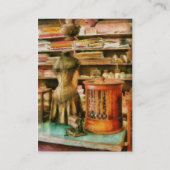 縫います-裁縫婦のための供給、名前は、…加えます 名刺 (裏面)