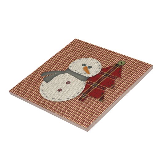 縫いクリスマスタイル タイル (側面)