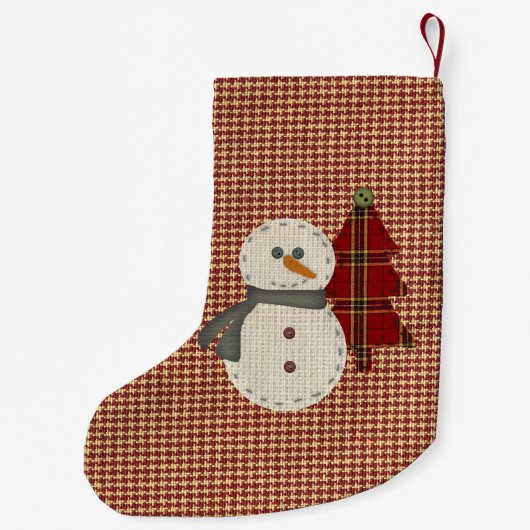 縫いクリスマス – クリスマスストッキング (裏面)