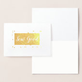 縫いグッド・メーカー工芸品 箔カード (ディスプレー)