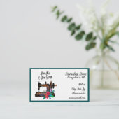 縫い合わせオン/縫い合わせフォース引用文のSeamstress Tayr 名刺 (スタンド正面)