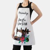 縫い合わせオン/縫い合わせ引用文のシームストレスTailor Smock エプロン (インサイチュ)