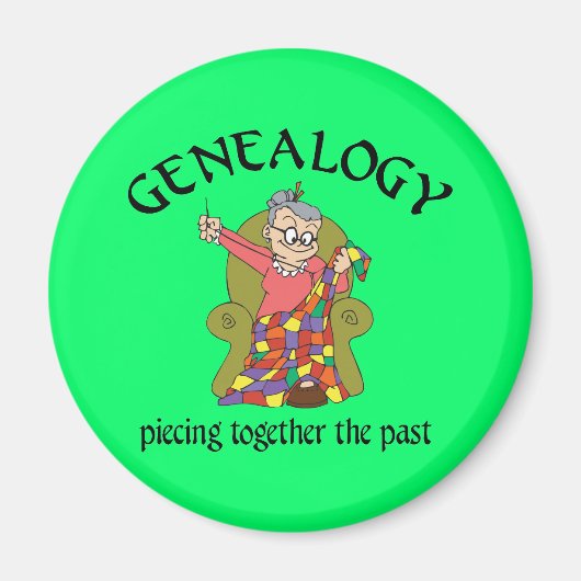 縫い合わせ過去 マグネット (正面)