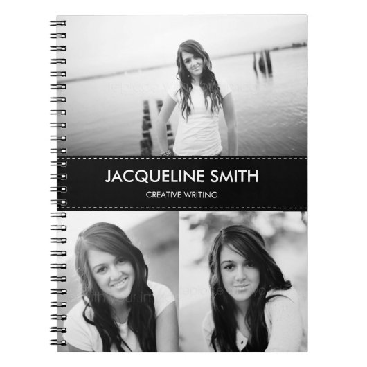 縫い合わモダンせノート ノートブック (正面)