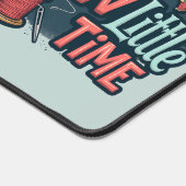 縫い多くのおもしろい縫い少し時間レトロステッチアート デスクマット (コーナー)