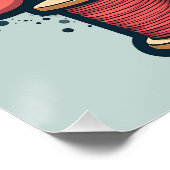 縫い多くのおもしろい縫い少し時間レトロステッチアート ポスター (コーナー)