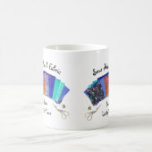 縫い布キルター コーヒーマグカップ (中央)