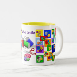 縫い救ろ！ ツートーンマグカップ